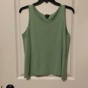 Eileen Fisher shell, cashmere and silk